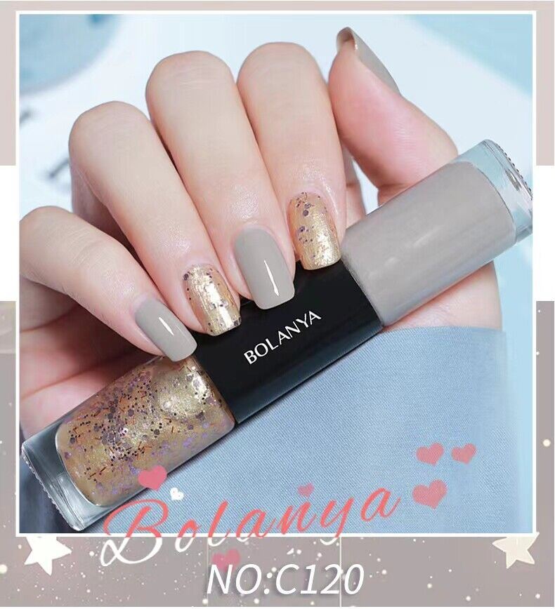 Esmalte de uñas dúo seco de doble cabeza BOLANYA ecológico larga duración - Imagen 32 de 48