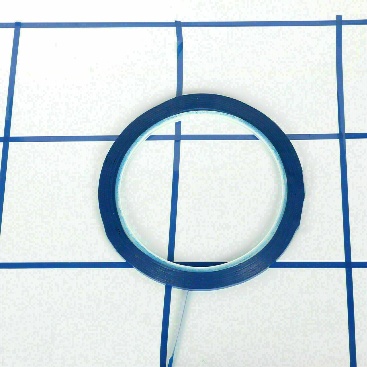Whiteboard Tape 3mm Self Adhesive Perfect for Grid Gridding Marking Tape - Picture 8 of 9