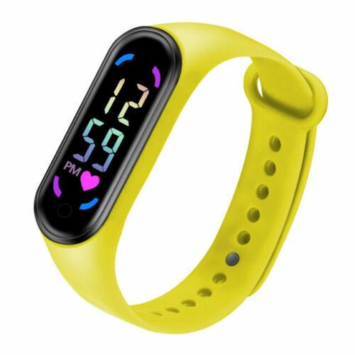 LED Wrist Watch Digital Sport Silicone Strap Kids Teen Girls Boys Children Gift - Picture 14 of 14