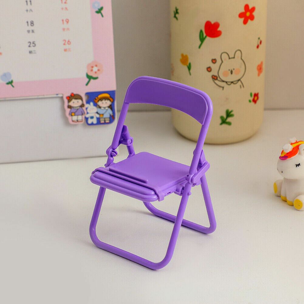 Soporte universal portátil para teléfono mini silla escritorio soporte soporte perezoso - Imagen 15 de 16