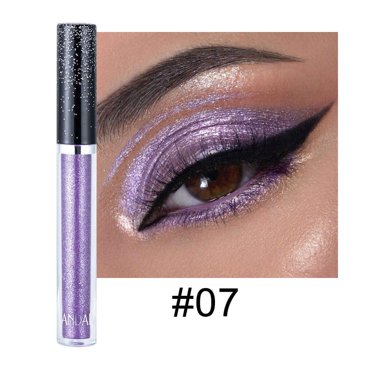Handaiyan Liquid Glitter Eyeshadow Diamond Shimmer Eye Shadow Beauty Makeup - Picture 11 of 16