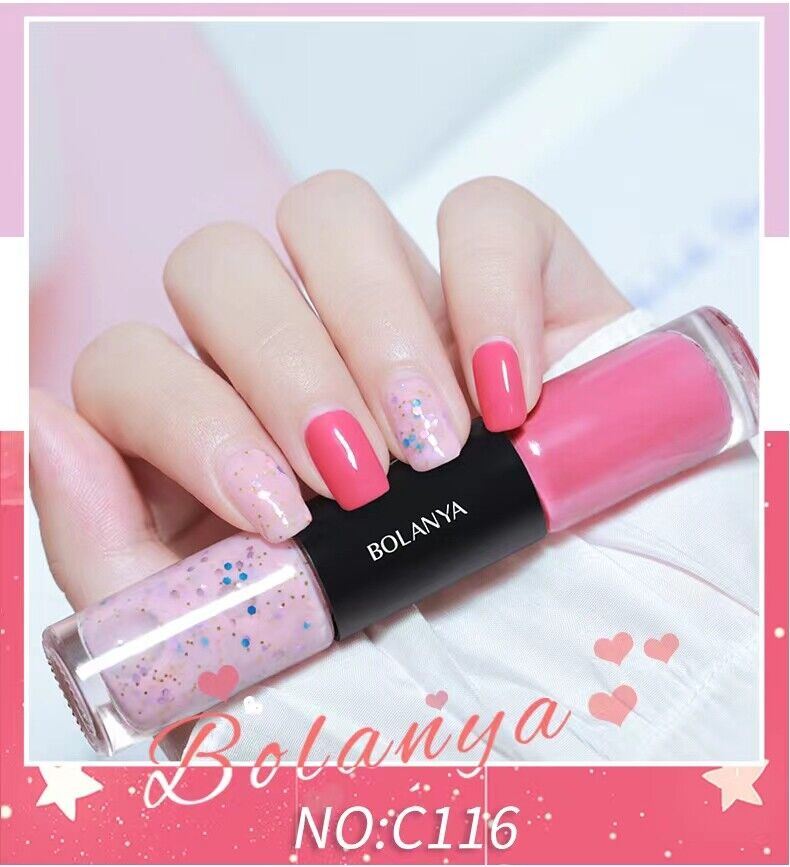 Esmalte de uñas dúo seco de doble cabeza BOLANYA ecológico larga duración - Imagen 28 de 48