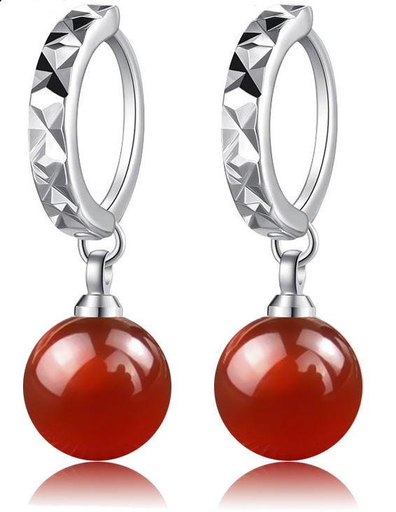 Genuine Women Girls Silver Plated Stud Earrings Crystal Drop Earrings UK - Picture 17 of 17