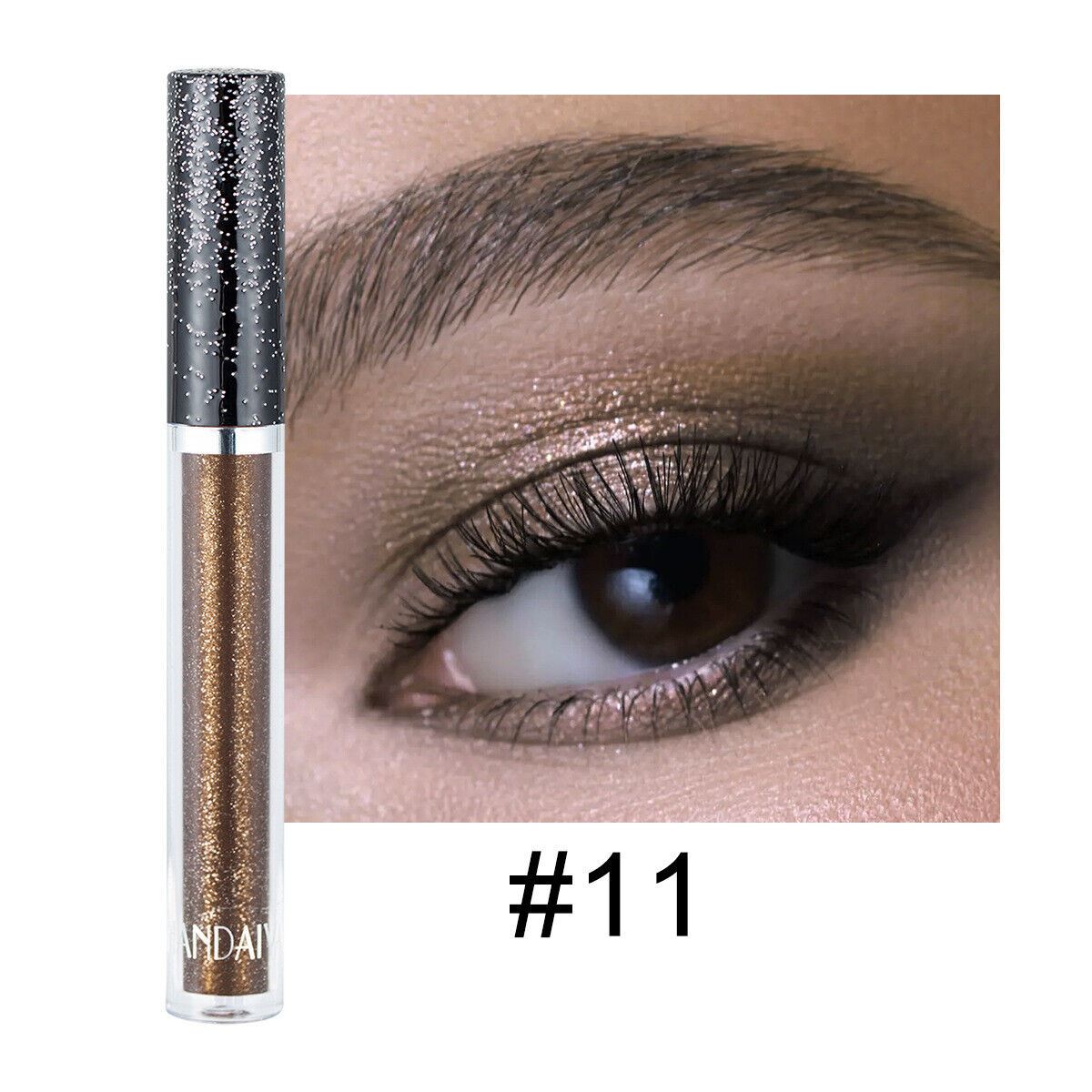 Handaiyan Liquid Glitter Eyeshadow Diamond Shimmer Eye Shadow Beauty Makeup - Picture 15 of 16