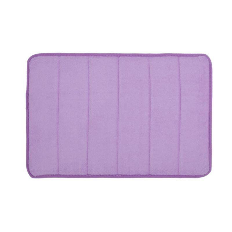 Alfombra de baño antideslizante alfombrillas de espuma viscoelástica alfombras de pedestal absorbentes suaves 50x80 cm baño - Imagen 27 de 27