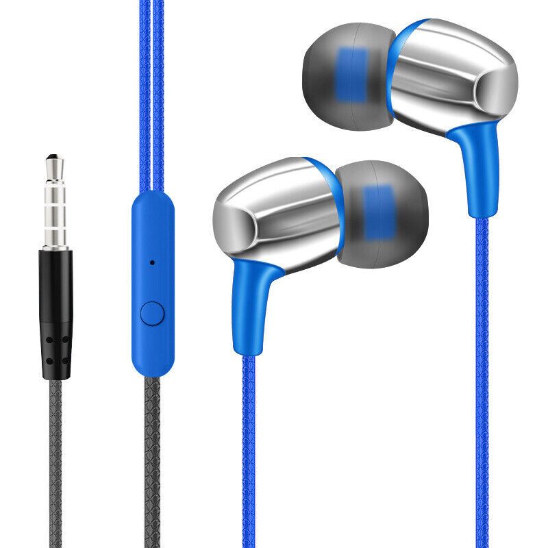Auriculares Manos Libres Super Bass Auriculares Intrauditivos Para Iphone Ipad Ipod Samsung Micrófono - Imagen 3 de 5