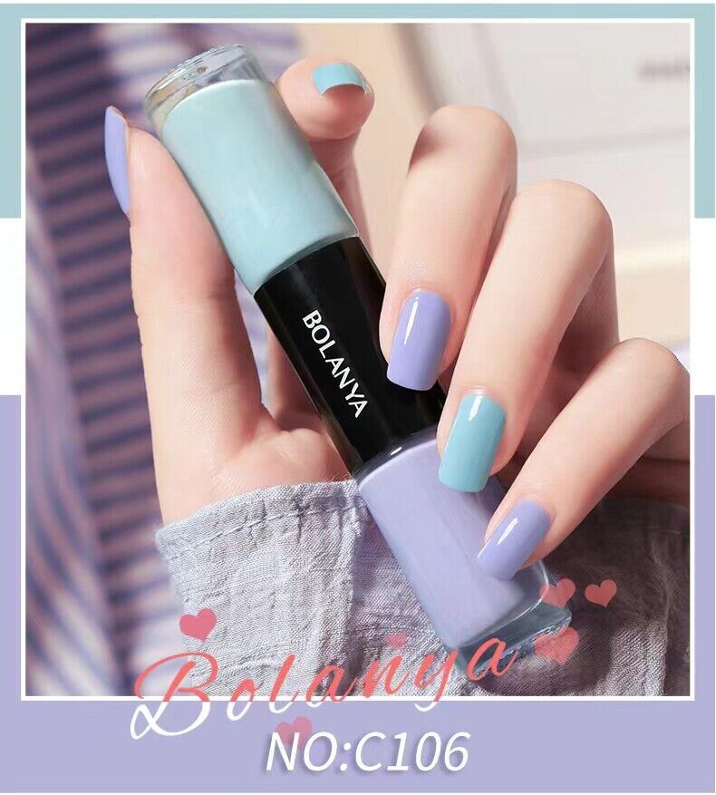 Esmalte de uñas dúo seco de doble cabeza BOLANYA ecológico larga duración - Imagen 18 de 48