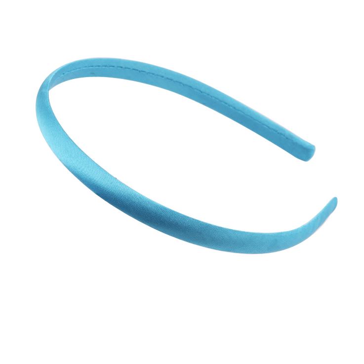 Satin Alice Band Headband Hair Thin Women Ladies Bright Fabric Girls Solid Kids - Picture 10 of 38