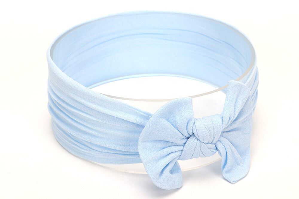 Fasce per capelli fiocchi coniglietti bambini turbante nodo coniglio fiocco fasce per capelli avvolgimento per testa - Foto 17 di 20