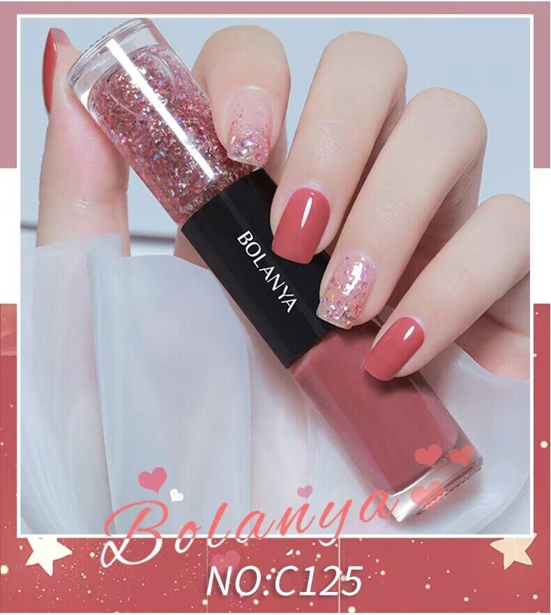 Esmalte de uñas dúo seco de doble cabeza BOLANYA ecológico larga duración - Imagen 37 de 48