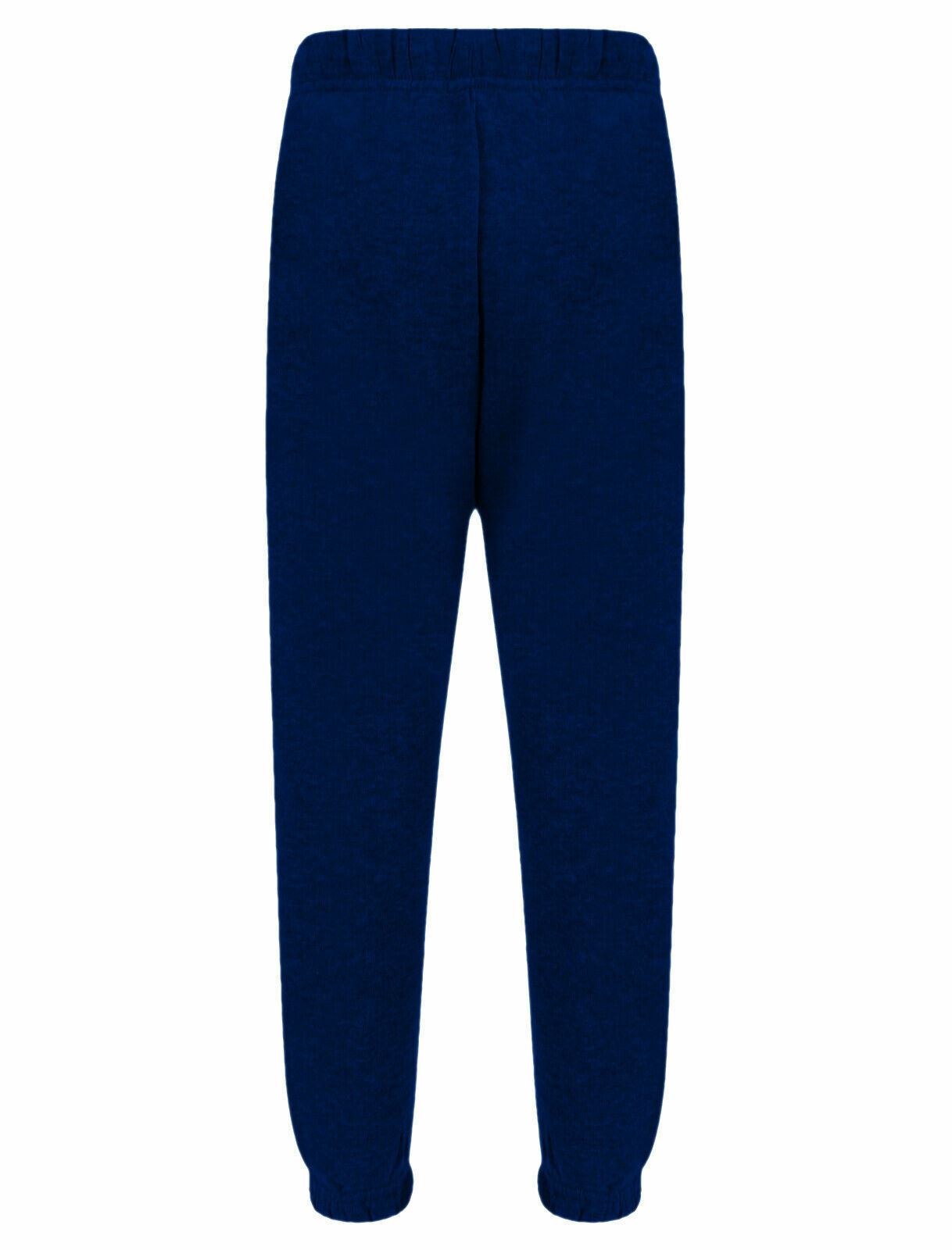 Chicos Niños Lisos Básicos PE Escuela Correr Deportes Chándal Pantalones Joggers Polar - Imagen 11 de 25