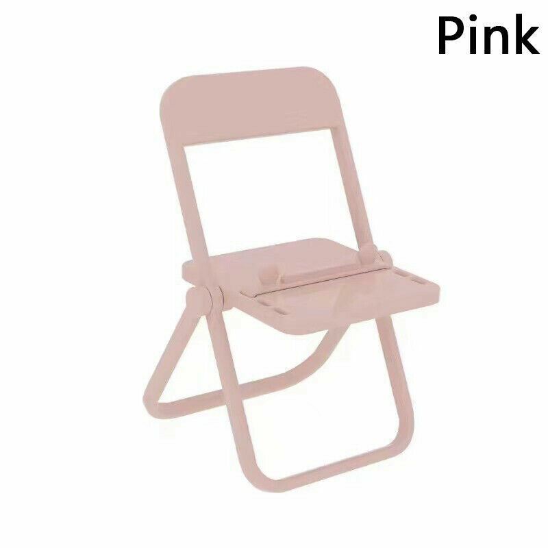 Soporte universal portátil para teléfono mini silla escritorio soporte soporte perezoso - Imagen 14 de 16