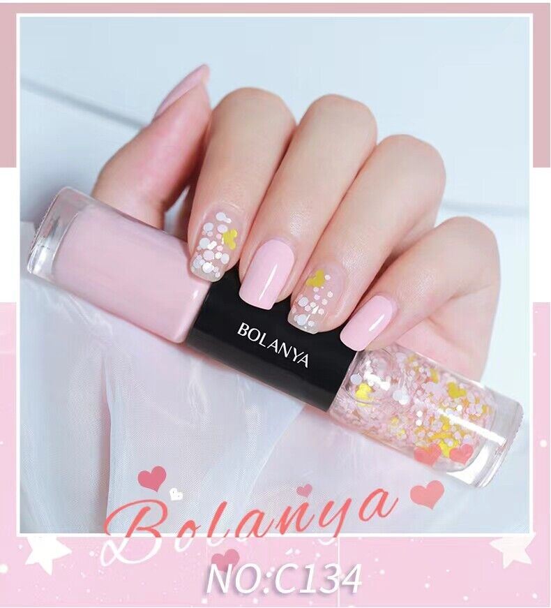 Esmalte de uñas dúo seco de doble cabeza BOLANYA ecológico larga duración - Imagen 46 de 48