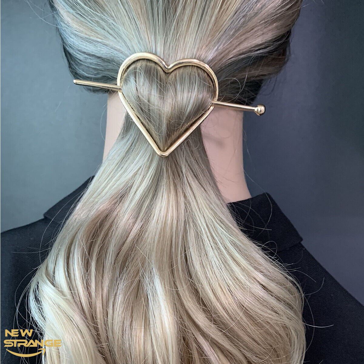 Accesorios para el cabello horquilla nudos barrette metal deslizador de cabello grande soporte para panecillos - Imagen 26 de 26