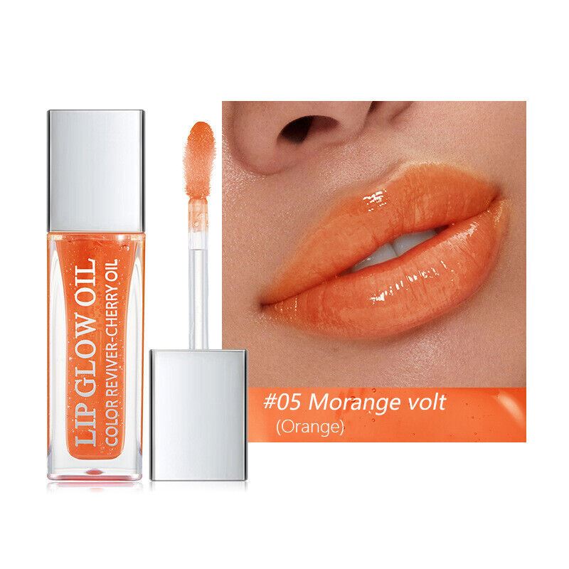 Pudaier Lip Glow Oil Moisturising Hydrating Nourishing Glossy Cherry Oil Make Up - Picture 12 of 12