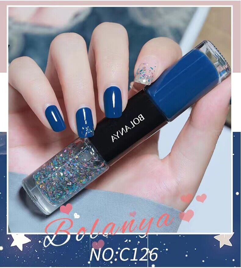 Esmalte de uñas dúo seco de doble cabeza BOLANYA ecológico larga duración - Imagen 38 de 48
