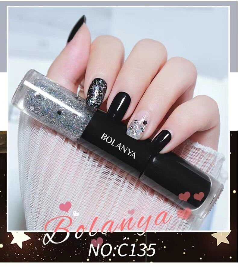 Esmalte de uñas dúo seco de doble cabeza BOLANYA ecológico larga duración - Imagen 47 de 48