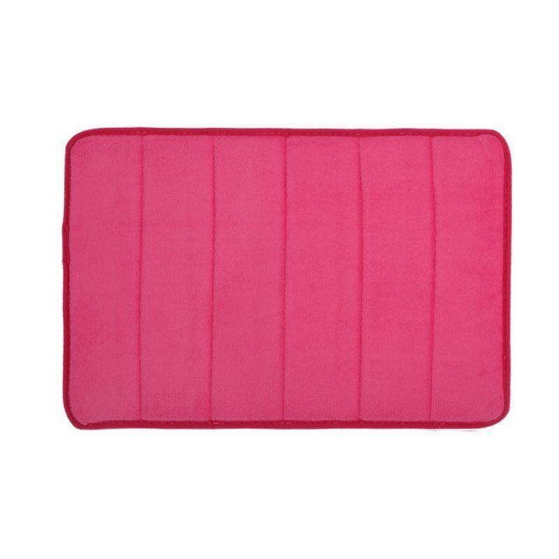Alfombra de baño antideslizante alfombrillas de espuma viscoelástica alfombras de pedestal absorbentes suaves 50x80 cm baño - Imagen 24 de 27