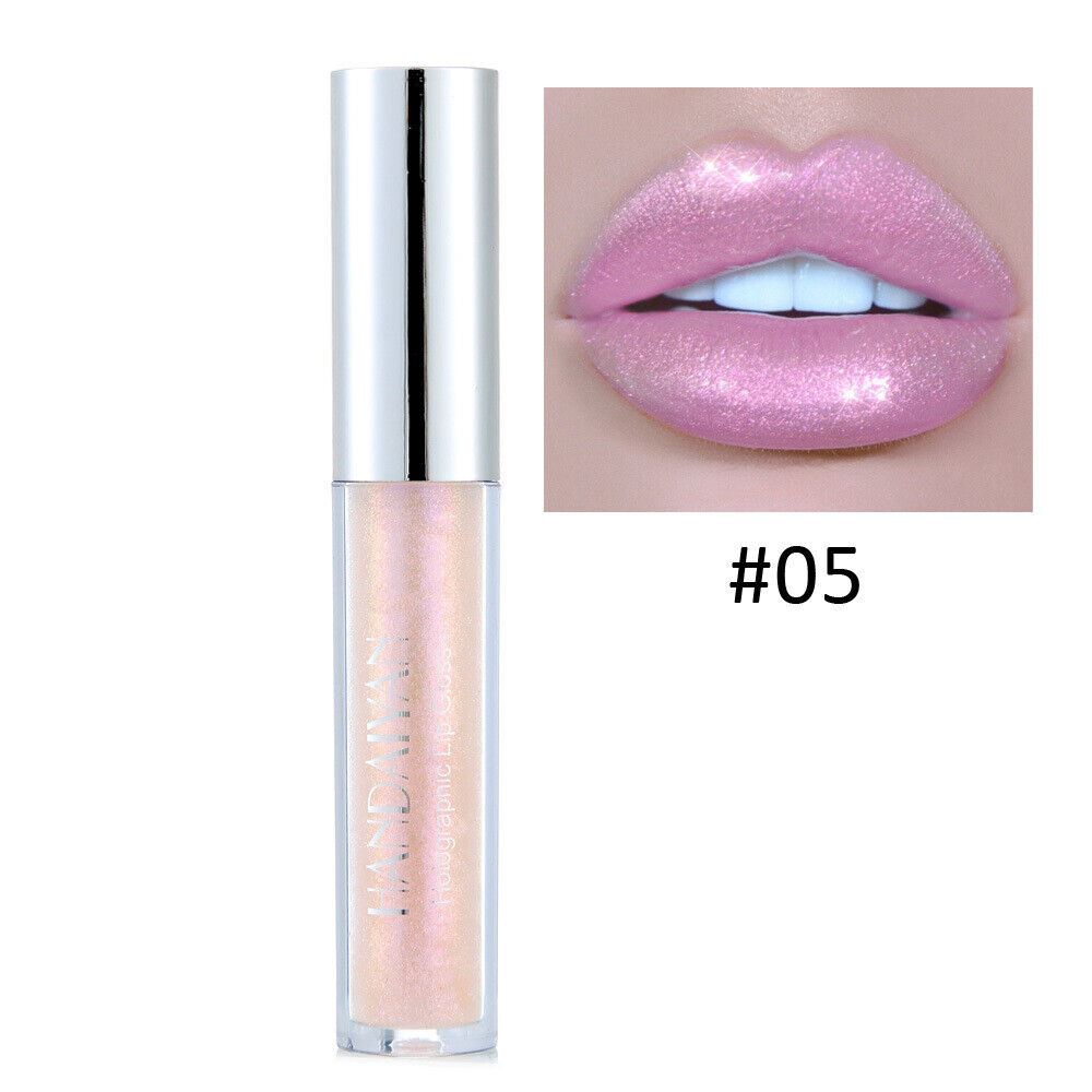 HANDAIYAN Glitzer flüssiger Lippenglanz Kristall Laser Meerjungfrau holographischer Lippenstift - Bild 16 von 18