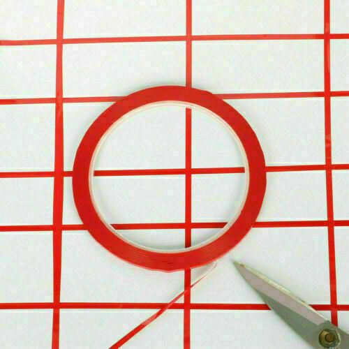 Whiteboard Tape 3mm Self Adhesive Perfect for Grid Gridding Marking Tape - Picture 9 of 9