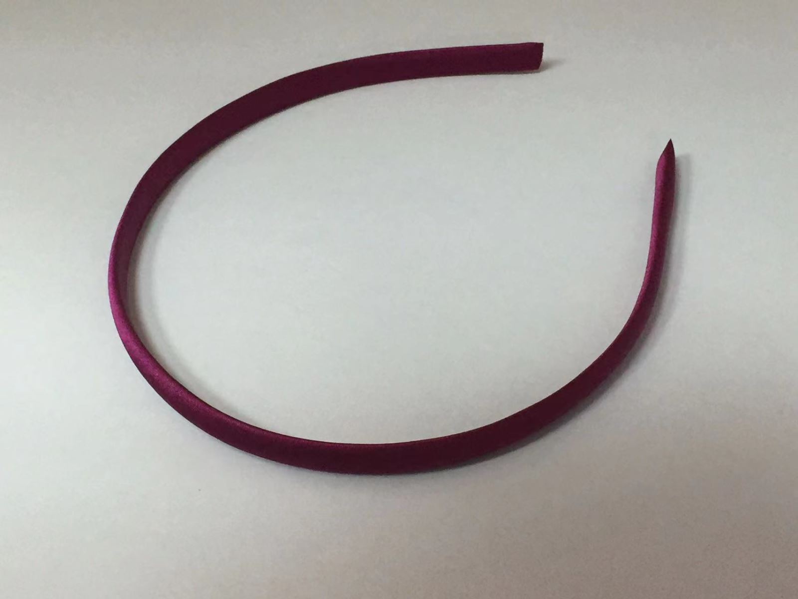 Satin Alice Band Headband Hair Thin Women Ladies Bright Fabric Girls Solid Kids - Picture 37 of 38