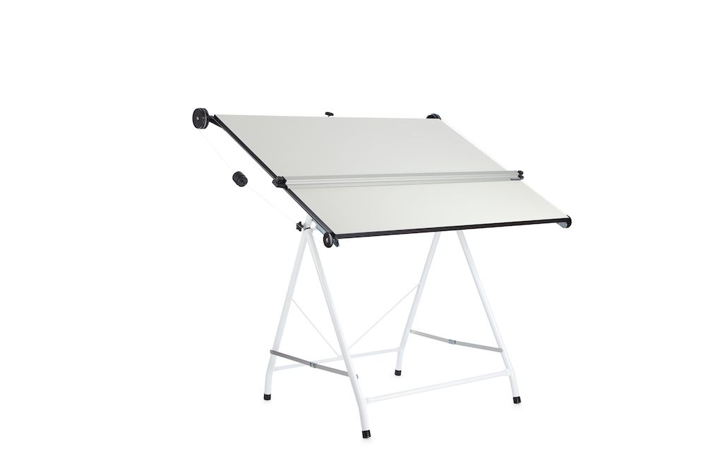 A1 TUBULAR DRAWING BOARD,STAND & C/W PARALLEL MOTION eBay