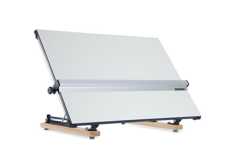 A1 Drawing board Desk top Standard + Handle and mm increments