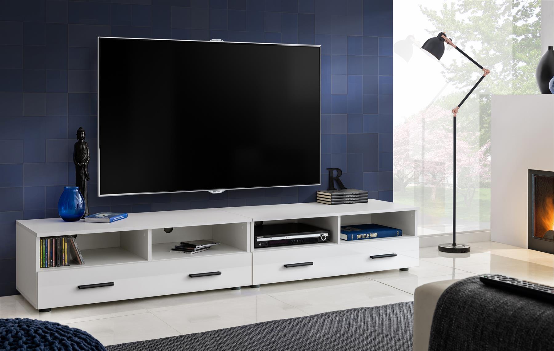 TV Soporte de gabinete Frentes alto brillo Muebles T31 | eBay