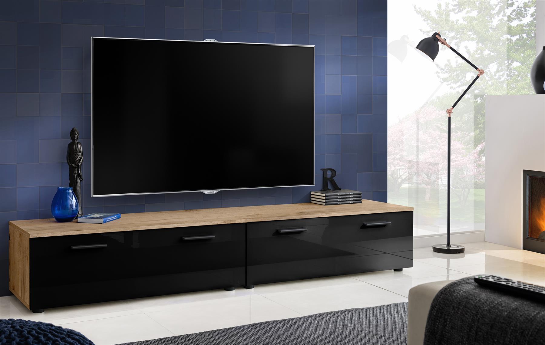 TV Soporte de gabinete Frentes alto brillo Muebles T30 | eBay