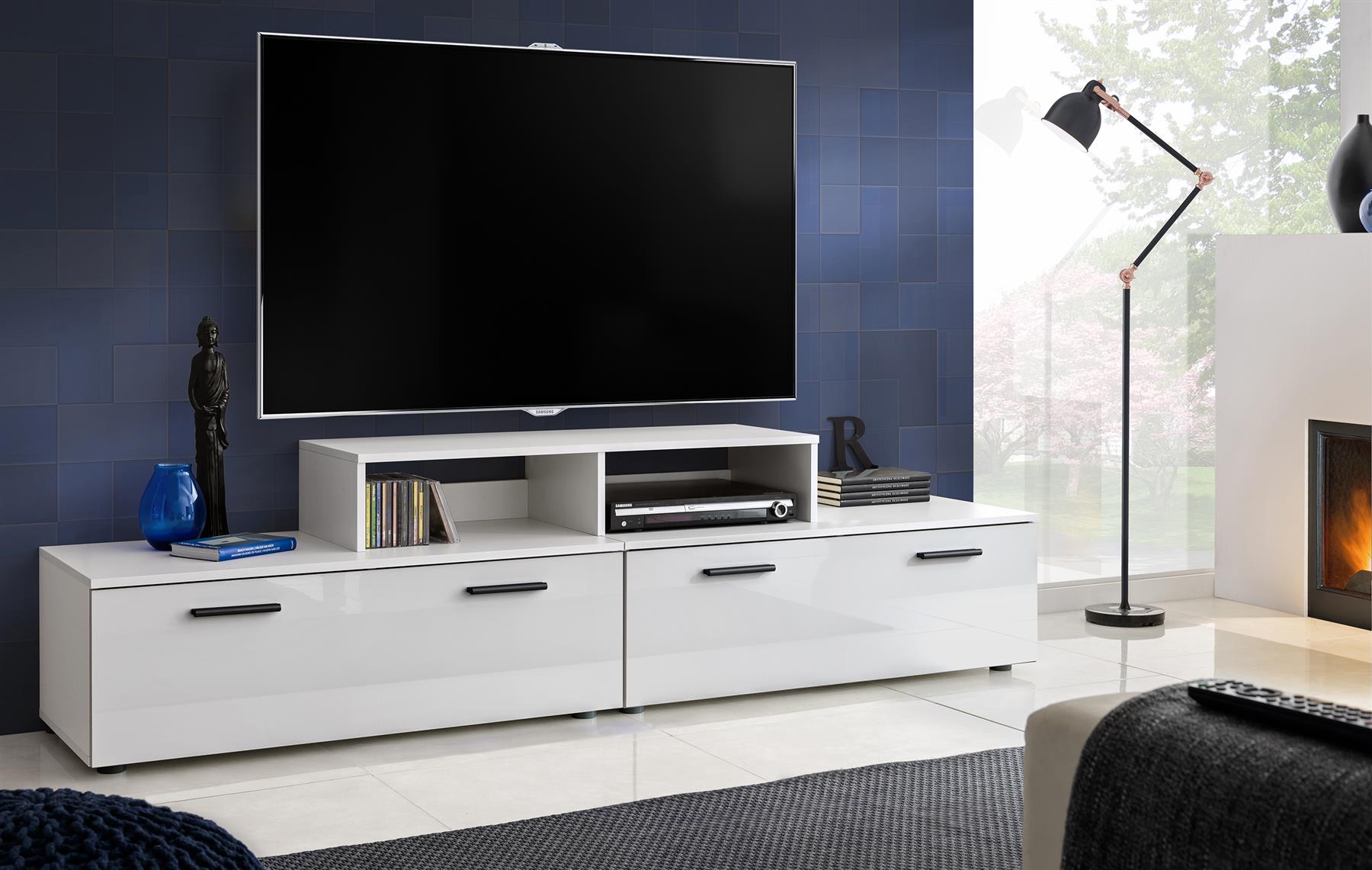 TV Unit Stand High Gloss Fronts Modern Living Room Furniture