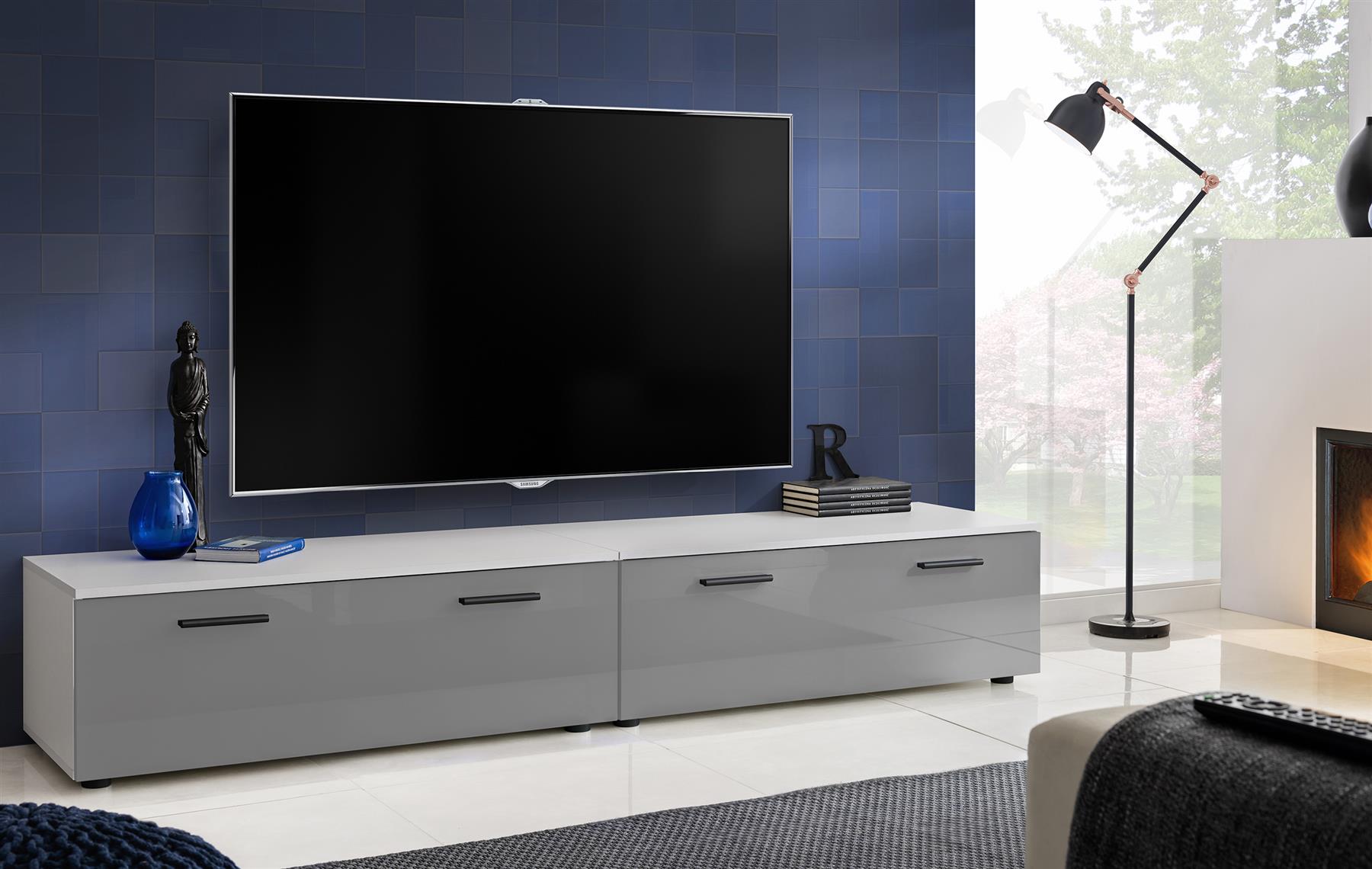 TV Soporte de gabinete Frentes alto brillo Muebles T30 | eBay