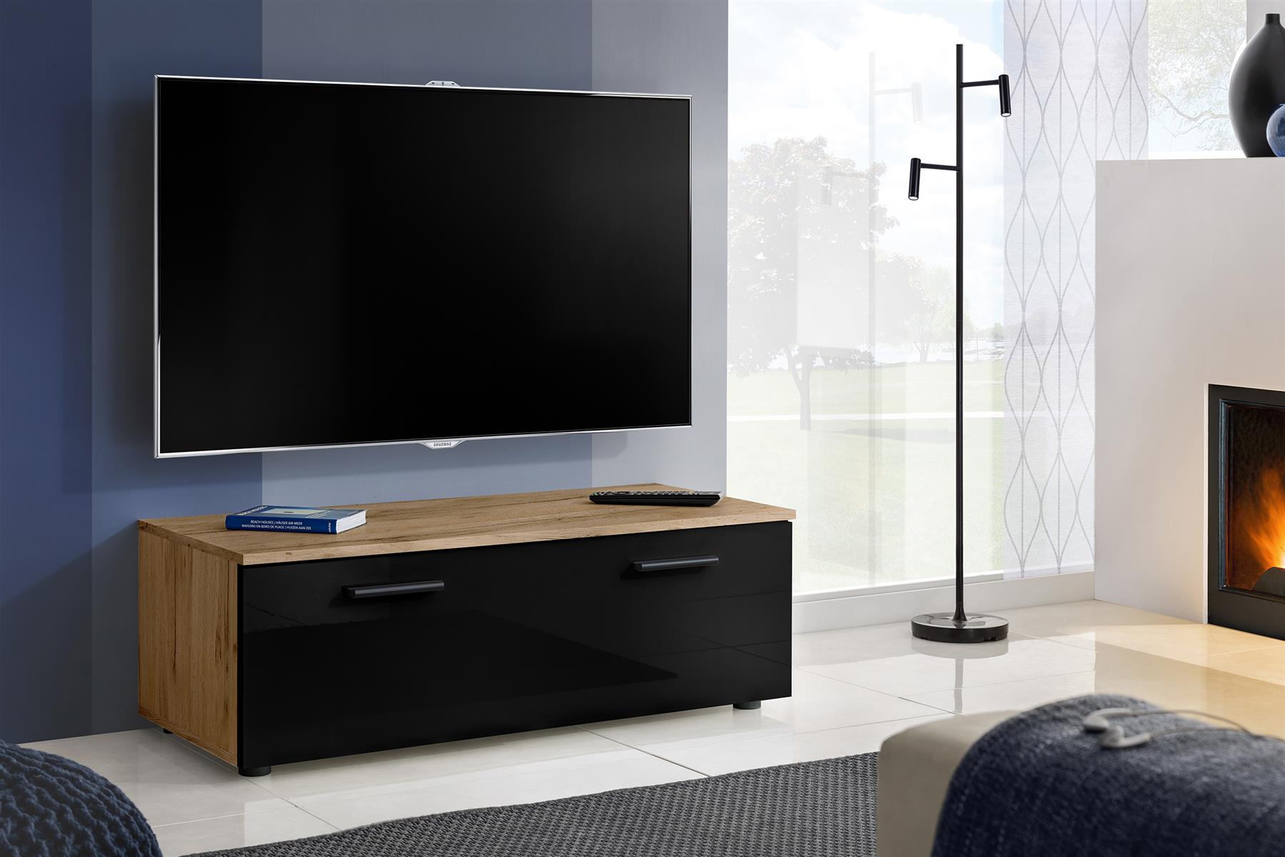 TV Soporte de gabinete Frentes alto brillo Muebles T30 | eBay