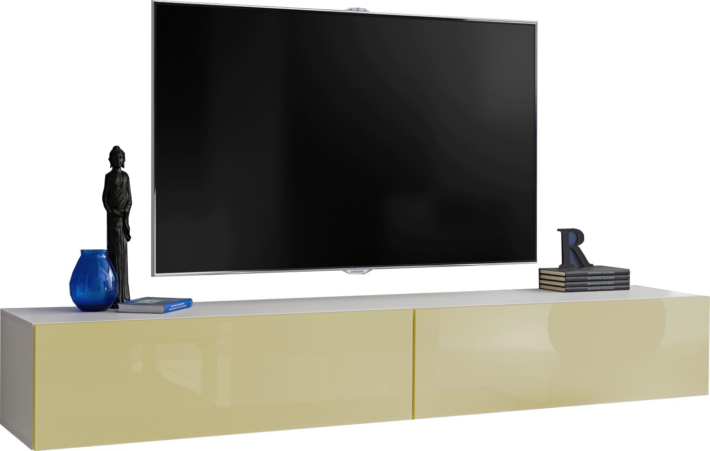 TV Soporte de pared gabinete Frentes alto brillo Muebles T34 | eBay