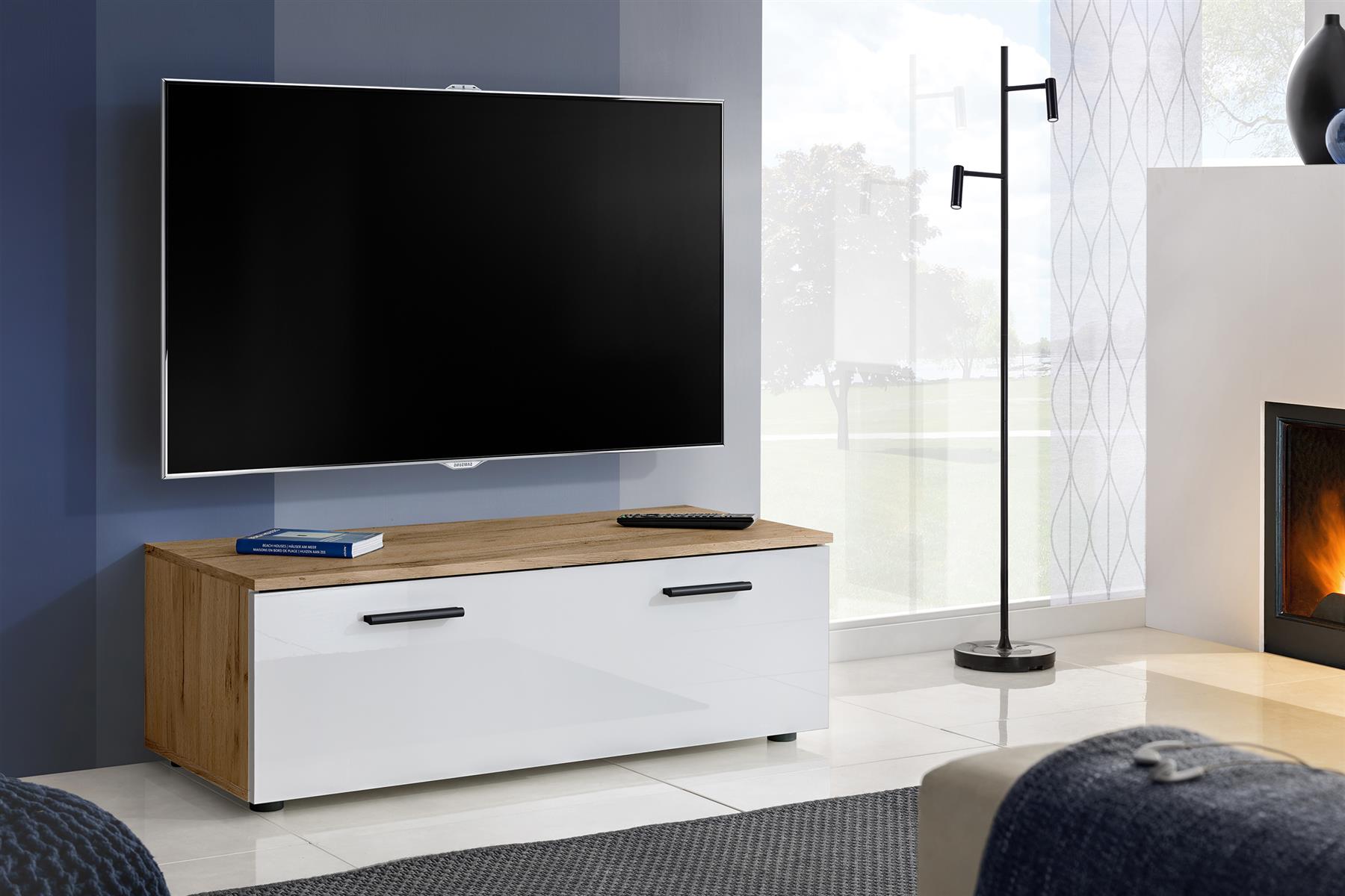 TV Soporte de gabinete Frentes alto brillo Muebles T30 | eBay