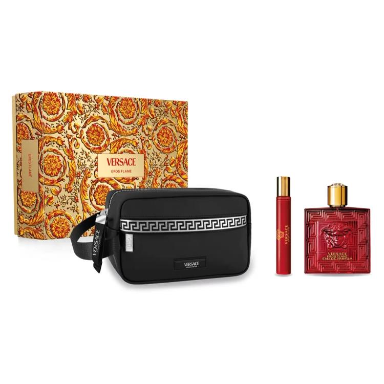 Versace Eros Flame Eau de Parfum 100ml Spray Gift Set | eBay UK