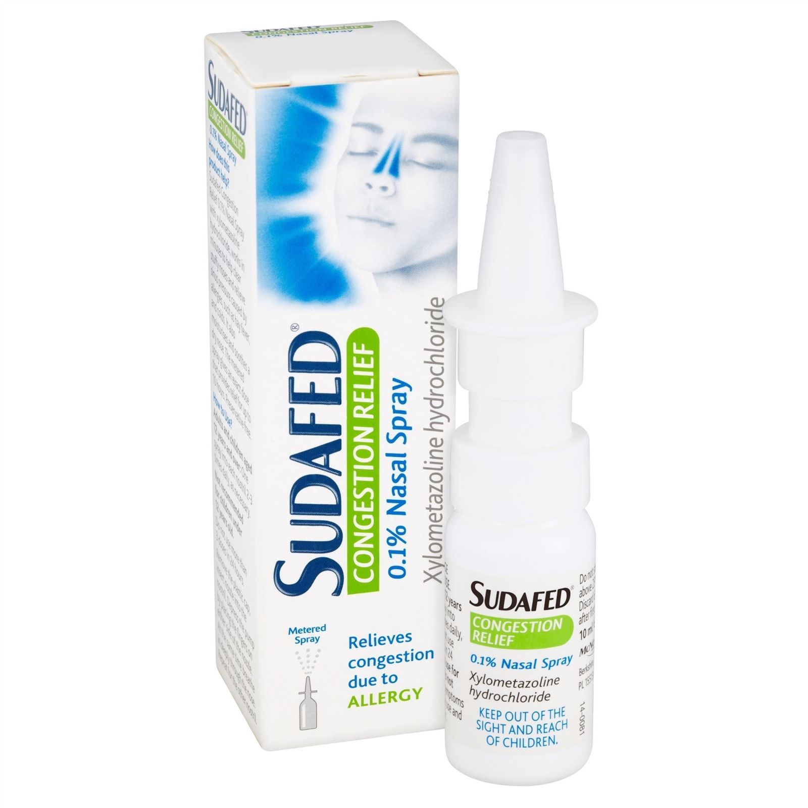 FOUR PACK Sudafed Congest Relief Nasal Spray 10ml Expiry April 2019 eBay