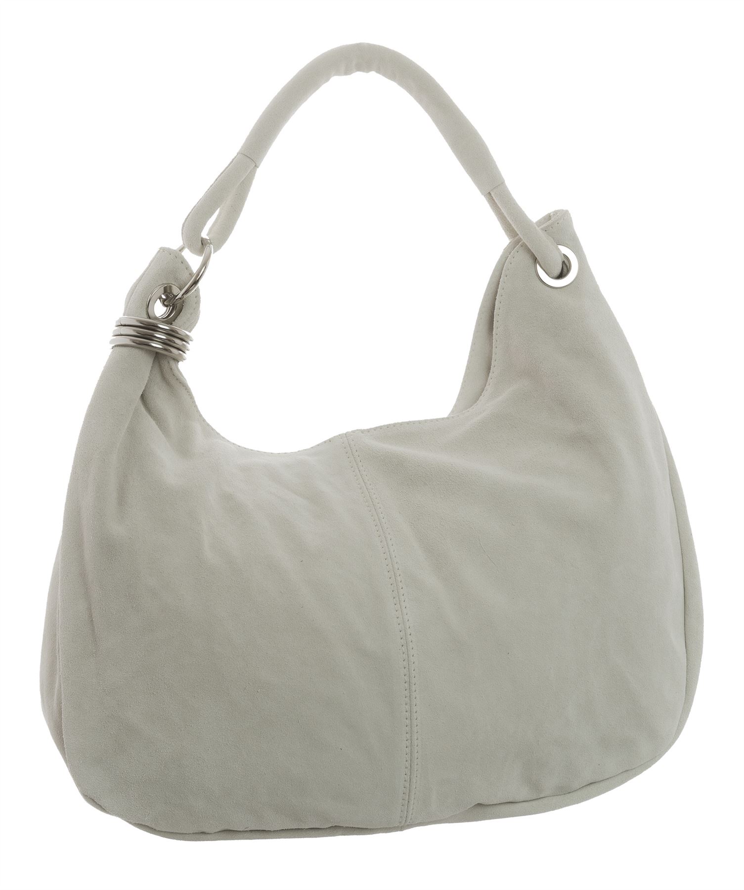 Big Handbag Shop Women Italian Real Suede Leather Large Hobo Shoulder