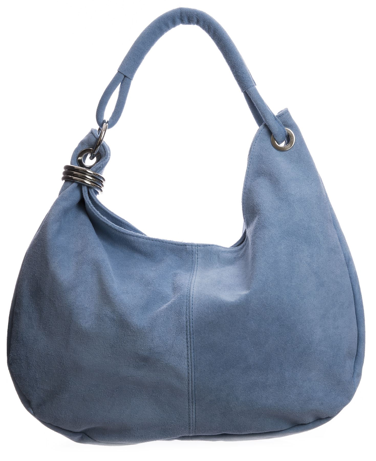 Big Handbag Shop Women Italian Real Suede Leather Large Hobo Shoulder