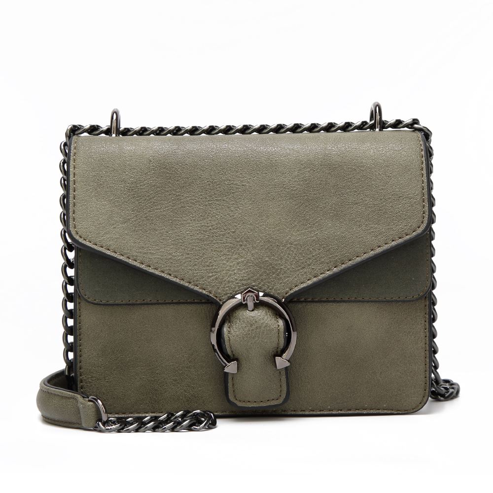 Damen Designer Stil Umhängetasche Mädchen Schnalle enge schulterhafte Stil Tasche - Bild 2 von 10