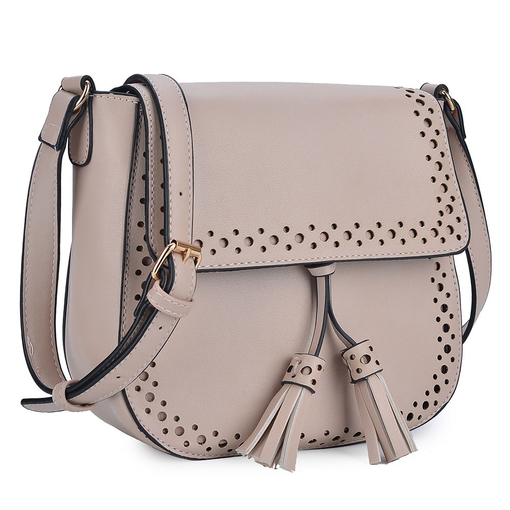 Women's Designer Style Cross Body Bag With A Tassel Girls Shoulder Bag