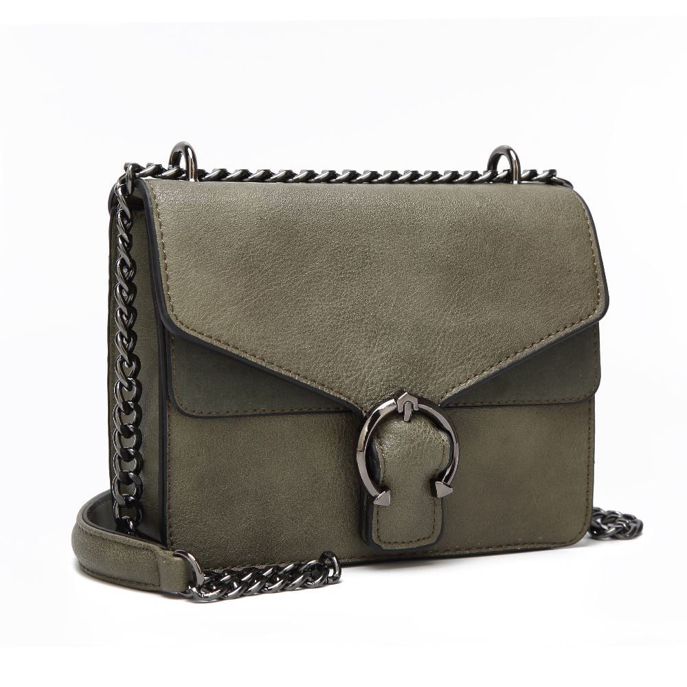 Damen Designer Stil Umhängetasche Mädchen Schnalle enge schulterhafte Stil Tasche - Bild 3 von 10
