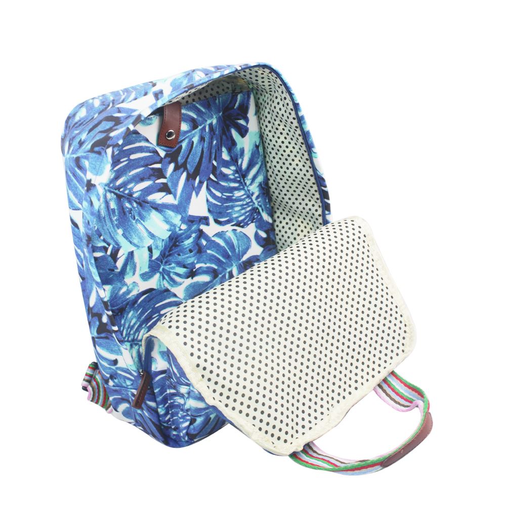 hawaiian flower backpack