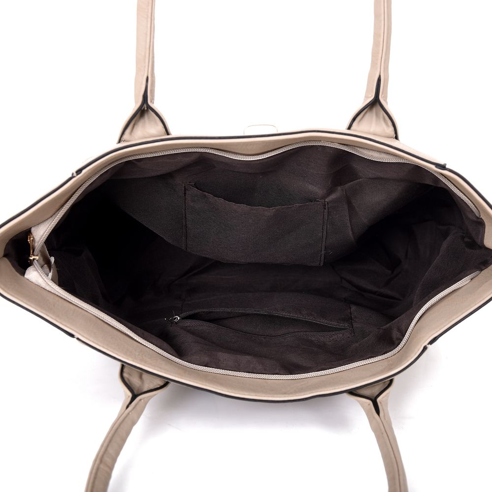 Women's Designer Style Buckle Tote Bag Ladies Fashionable Shoulder