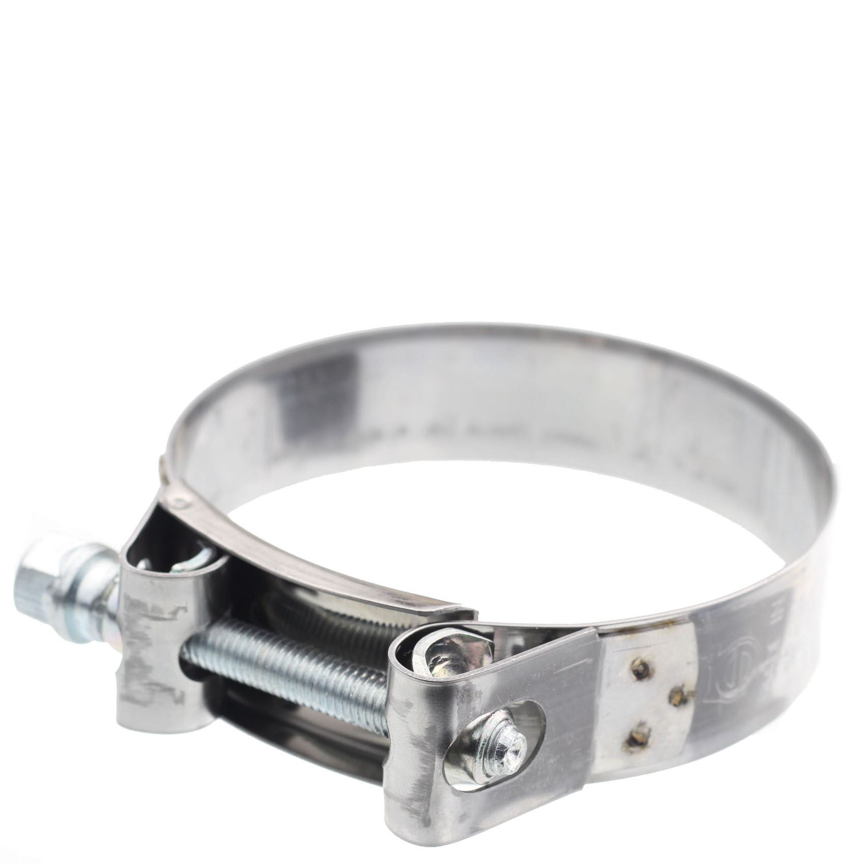 5 x 40mm 43mm Mikalor Stainless Steel W2 Supra Heavy Duty T-Bolt Hose Clamps