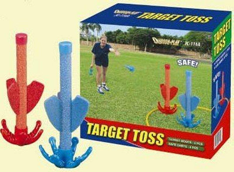 TARGET TOSS GIANT SAFETY GARDEN LAWN DARTS OUTDOOR GAMES 639725999919 ...