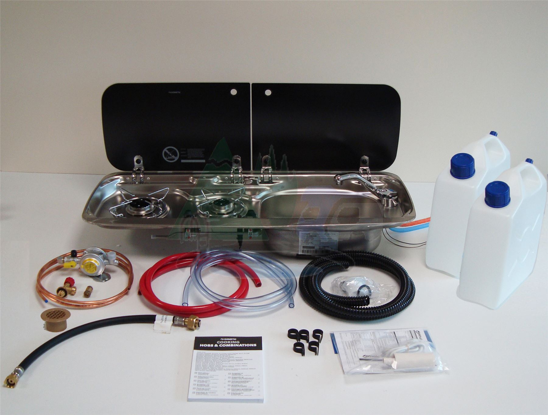 MOTORHOME CAMPERVAN KIT 1 SMEV 9222 RH SINK HOB UNIT W/ BULKHEAD REG