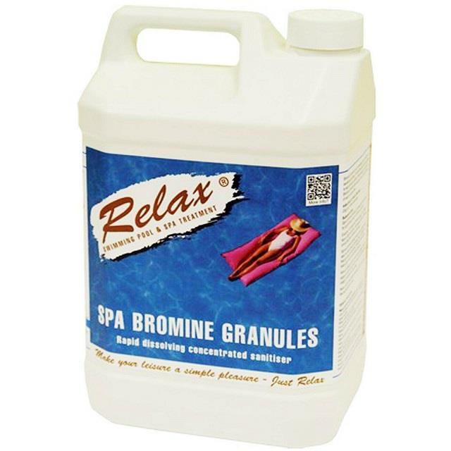 RELAX 5kg SPA BROMINE GRANULES SWIMMING POOL HOT TUB CHEMICALS eBay