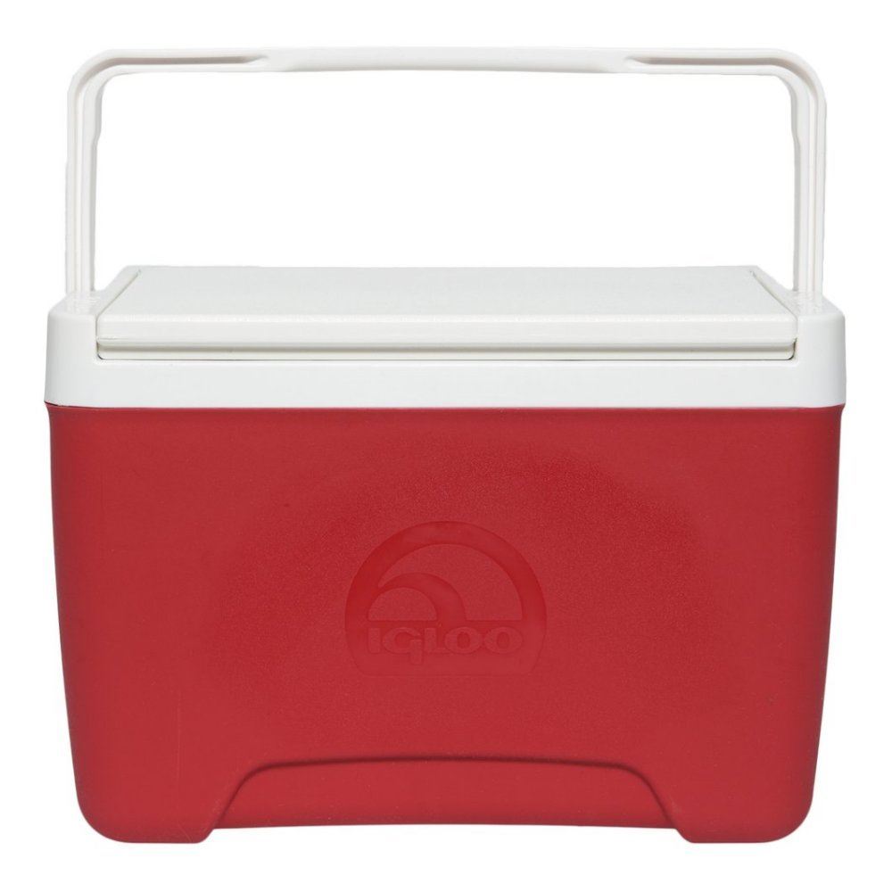 small red cooler