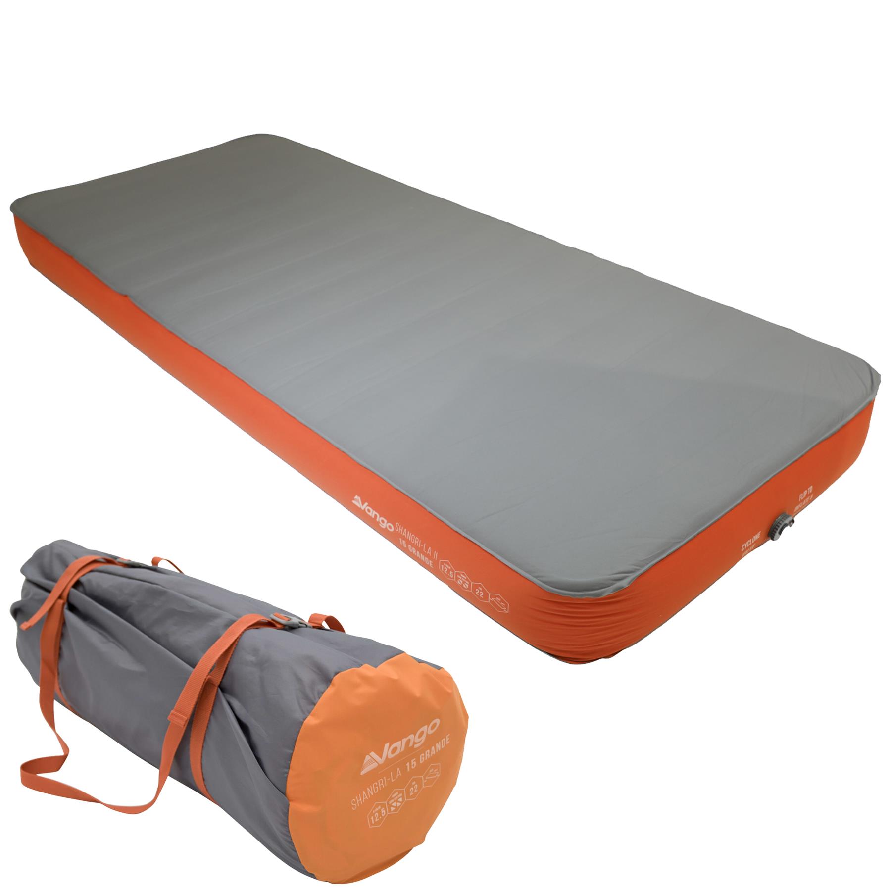 VANGO SHANGRI-LA II SELF INFLATING MATTRESS 15 GRANDE CAMPING