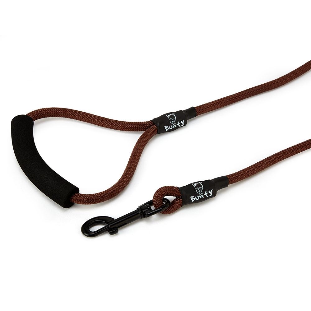 Bunty Strong Nylon Rope Dog Puppy Pet Lead Leash with Clip for Collar